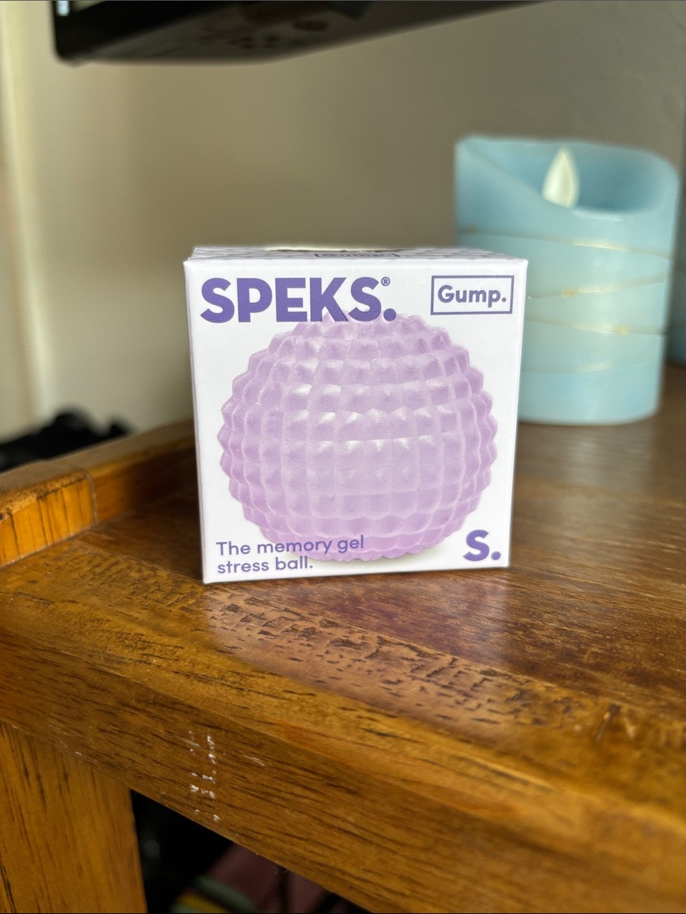 SPEKS SQUISHY Gump Memory Gel Stress Ball - Lavender